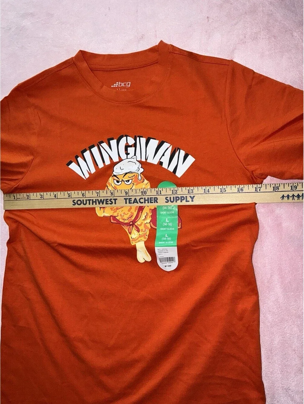BCG Boys L 14-16 SS - Lot Of 3 - Shirt Fun With Food NWT